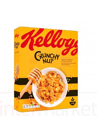 Dribsniai KELLOGGS CRUNCHY NUT 330g